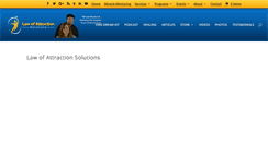 Desktop Screenshot of lawofattractionsolutions.com